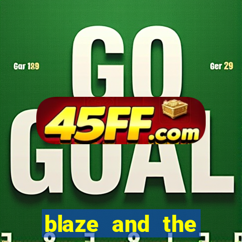 blaze and the monster machines logo font